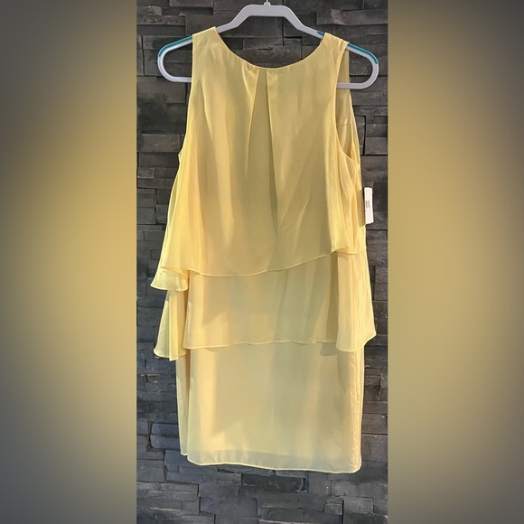 NWT Alex + Alex silk layered dress size small or 6 - Picture 1 of 5